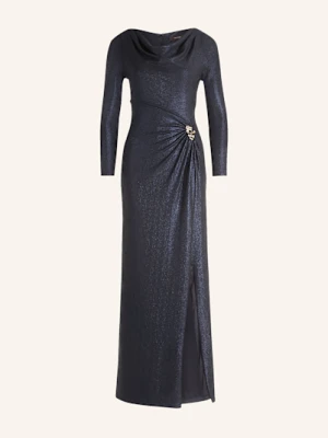Vera Mont Sukienka Wieczorowa Z Błyszczącą Przędzą blau