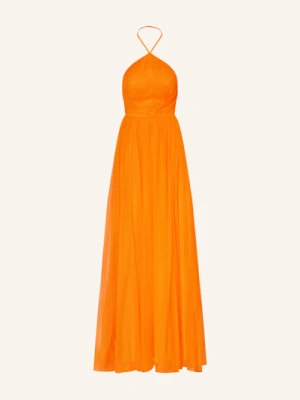 Vera Wang Sukienka Wieczorowa Bellevue orange