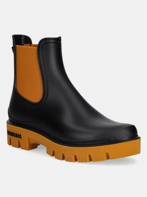 Verbenas kalosze GAUDI MATE NEGRO OCRE damskie kolor czarny 5760020434