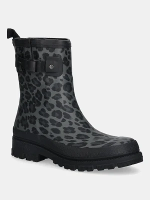 Verbenas kalosze LINA MATE COMBI ANIMAL damskie kolor szary 9302190945