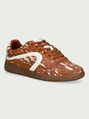 Verbenas SIMONA ANIMALIER sneakersy damskie brązowy