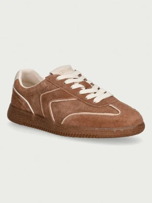 Verbenas SOUND BRUME sneakersy damskie zamszowe brązowy