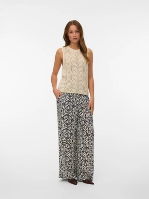 Vero Moda Bezrękawnik w kolorze beżowym rozmiar: M