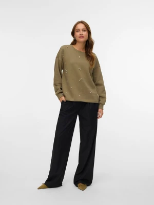 Vero Moda Bluza w kolorze khaki rozmiar: S