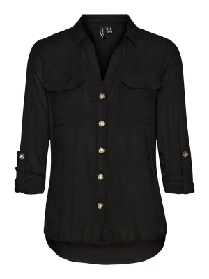 Vero Moda Bluzka "Bumpy" w kolorze czarnym rozmiar: XL