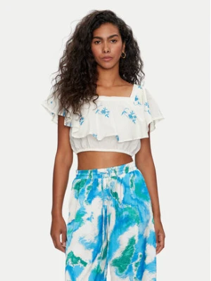 Vero Moda Bluzka Ibiza 10324193 Écru Regular Fit