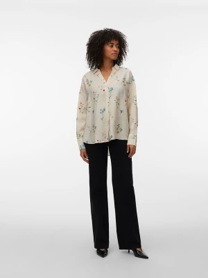 Vero Moda Bluzka w kolorze beżowym rozmiar: S