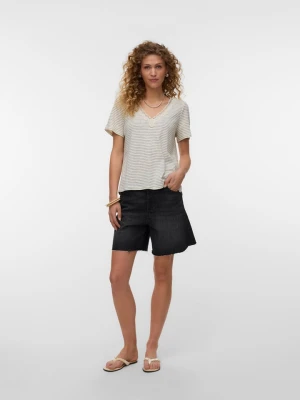 Vero Moda Bluzka w kolorze beżowym rozmiar: S