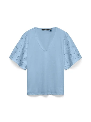 Vero Moda Bluzka w kolorze błękitnym rozmiar: S