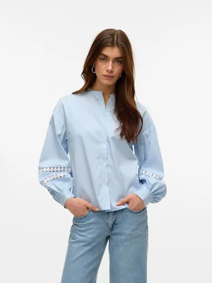 Vero Moda Bluzka w kolorze błękitnym rozmiar: S