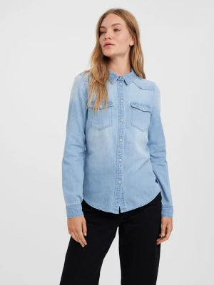 Vero Moda Bluzka w kolorze błękitnym rozmiar: XS