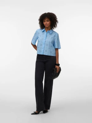 Vero Moda Bluzka w kolorze błękitnym rozmiar: XL