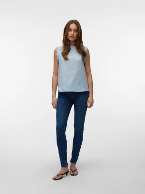 Vero Moda Bluzka w kolorze błękitnym rozmiar: L