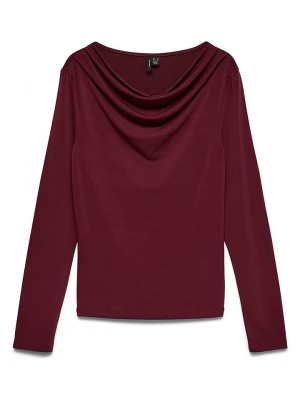 Vero Moda Bluzka w kolorze bordowym rozmiar: L