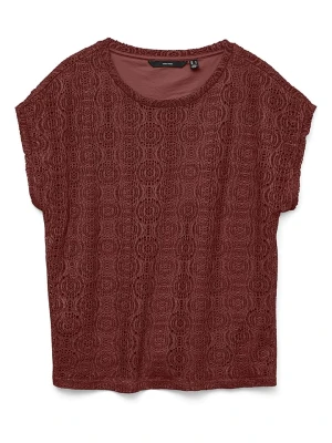 Vero Moda Bluzka w kolorze brązowym rozmiar: S