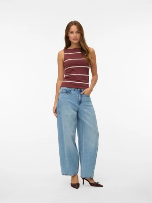 Vero Moda Bluzka w kolorze brązowym rozmiar: S