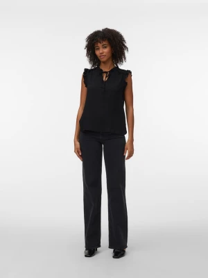 Vero Moda Bluzka w kolorze czarnym rozmiar: L