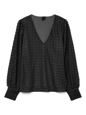 Vero Moda Bluzka w kolorze czarnym rozmiar: L