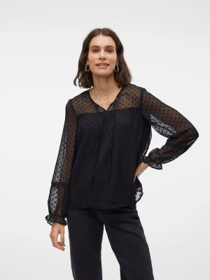 Vero Moda Bluzka w kolorze czarnym rozmiar: XS