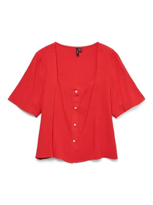 Vero Moda Bluzka w kolorze czerwonym rozmiar: XS