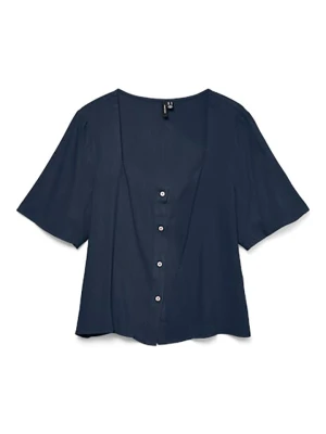 Vero Moda Bluzka w kolorze granatowym rozmiar: S