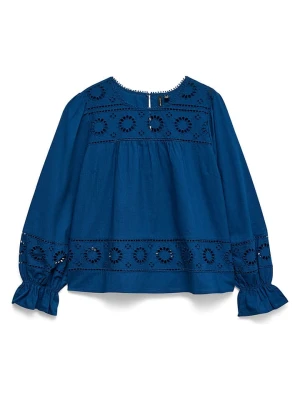 Vero Moda Bluzka w kolorze granatowym rozmiar: S