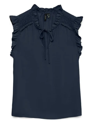 Vero Moda Bluzka w kolorze granatowym rozmiar: S