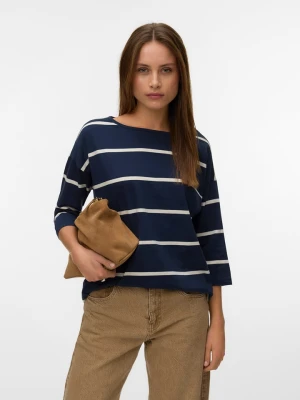 Vero Moda Bluzka w kolorze granatowym rozmiar: L