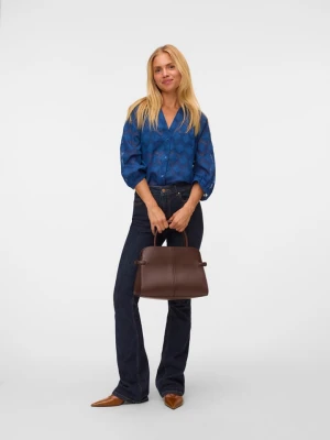 Vero Moda Bluzka w kolorze granatowym rozmiar: L