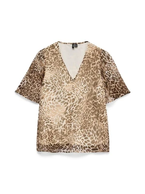 Vero Moda Bluzka w kolorze karmelowym rozmiar: XS