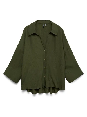 Vero Moda Bluzka w kolorze khaki rozmiar: M