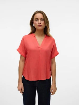 Vero Moda Bluzka w kolorze koralowym rozmiar: S