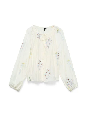 Vero Moda Bluzka w kolorze kremowym rozmiar: XS