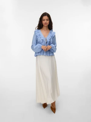 Vero Moda Bluzka w kolorze niebieskim rozmiar: M