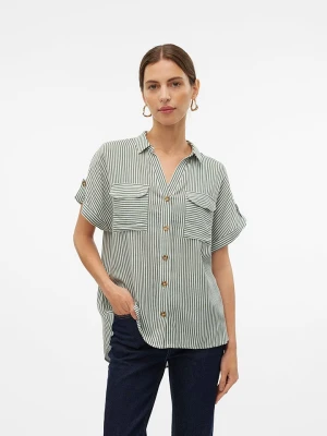 Vero Moda Bluzka w kolorze zielonym rozmiar: S