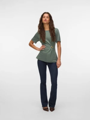 Vero Moda Bluzka w kolorze zielonym rozmiar: XS