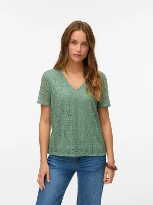 Vero Moda Bluzka w kolorze zielonym rozmiar: M