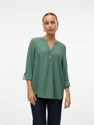 Vero Moda Bluzka w kolorze zielonym rozmiar: XS