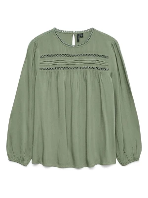 Vero Moda Bluzka w kolorze zielonym rozmiar: XS