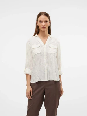 Vero Moda Bluzka w kolorze złoto-białym rozmiar: XS