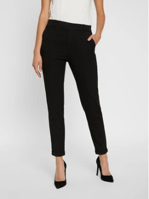 Vero Moda Chinosy Maya 10225280 Czarny Regular Fit