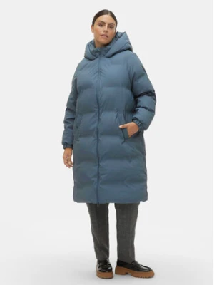Vero Moda Curve Płaszcz zimowy 10297285 Niebieski Regular Fit