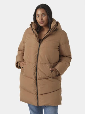 Vero Moda Curve Płaszcz zimowy 10297304 Brązowy Regular Fit