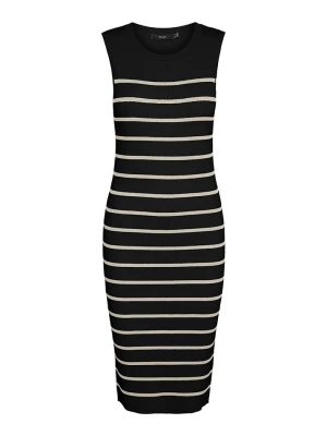 Vero Moda Dzianinowa sukienka w kolorze czarnym rozmiar: XS