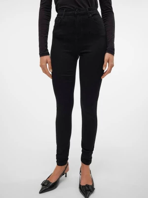 Vero Moda Dżinsy - Skinny fit - w kolorze czarnym rozmiar: M/L32