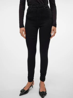 Vero Moda Dżinsy - Skinny fit - w kolorze czarnym rozmiar: XS/L32