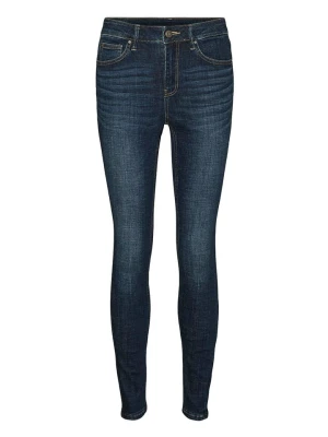 Vero Moda Dżinsy - Skinny fit - w kolorze granatowym rozmiar: L/L30