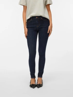 Vero Moda Dżinsy - Skinny fit - w kolorze granatowym rozmiar: XS / L30