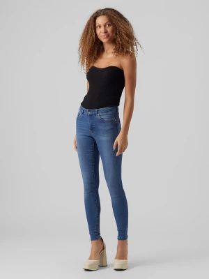 Vero Moda Dżinsy - Skinny fit - w kolorze niebieskim rozmiar: M/L30