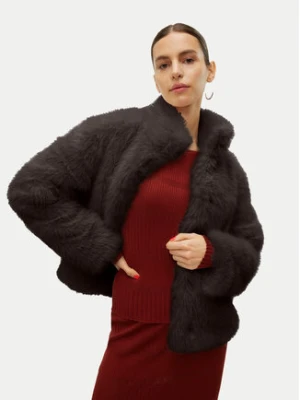 Vero Moda Futro Monroe 10315328 Brązowy Regular Fit